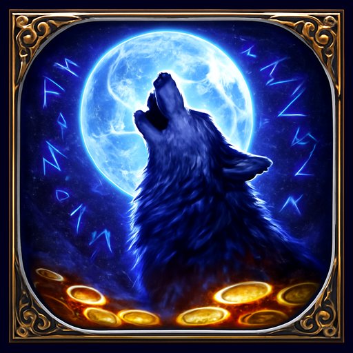 Z777 Wolf Gold صحرا تھیم